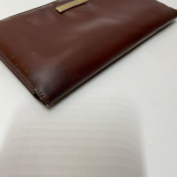 Authentic GUCCI Patent Leather Bifold Long Wallet Brown - Picture 8 of 15